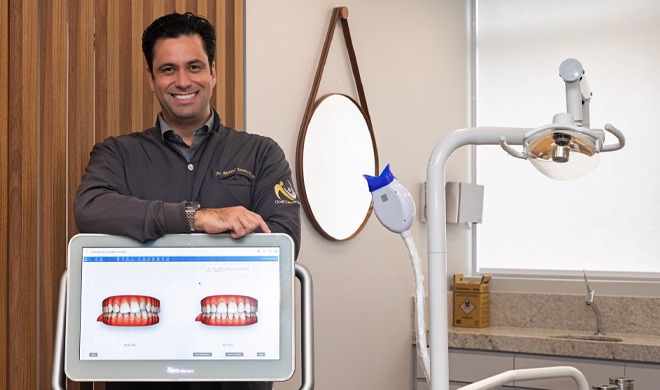 Estrutura para atendimento odontológico